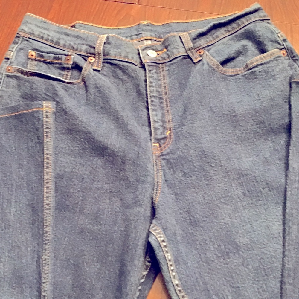 Levi's 505 straight leg jeans